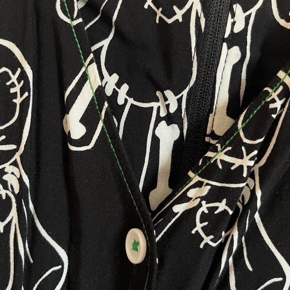Hell Bunny UK Voodoo Doll Romper 3x - Picture 3 of 4